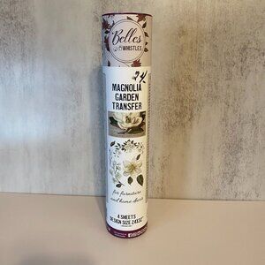 Belles and Whistles Magnolia Garden Transfer